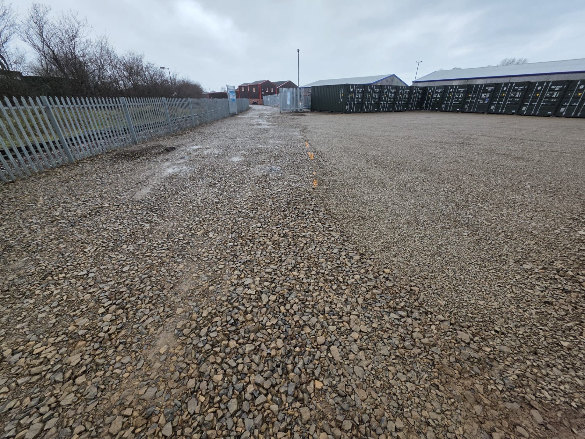 The yard at Storage Yard Carlisle